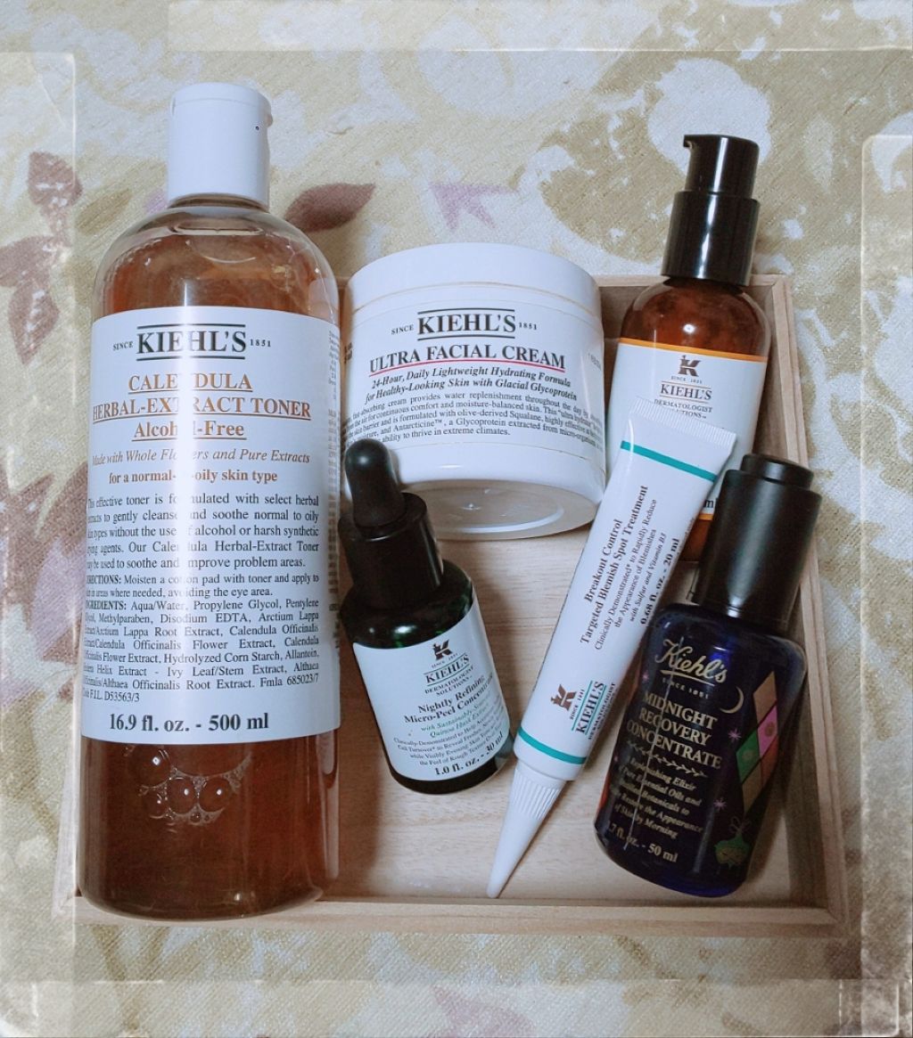 キールズ DS マイクロピール コンセントレート/Kiehl's/美容液を使ったクチコミ（1枚目）