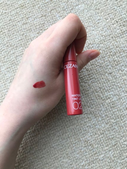 ウォータリーティントリップ/CEZANNE/リップティントを使ったクチコミ(1枚目)