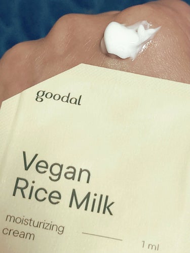 goodal ビーガンライスミルク保湿クリームのクチコミ「🌿.∘ 【goodal】 グーダル 🌿.∘
Vegan Rice Milk
ヴィーガンライスミ.....」（2枚目）