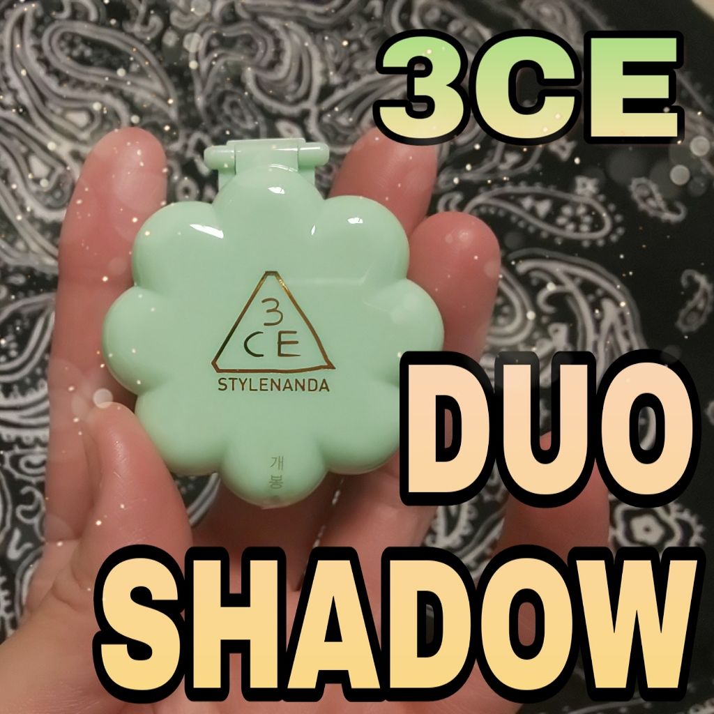 LOVE 3ce DUO SHADOW/3CE/アイシャドウパレットを使ったクチコミ（1枚目）