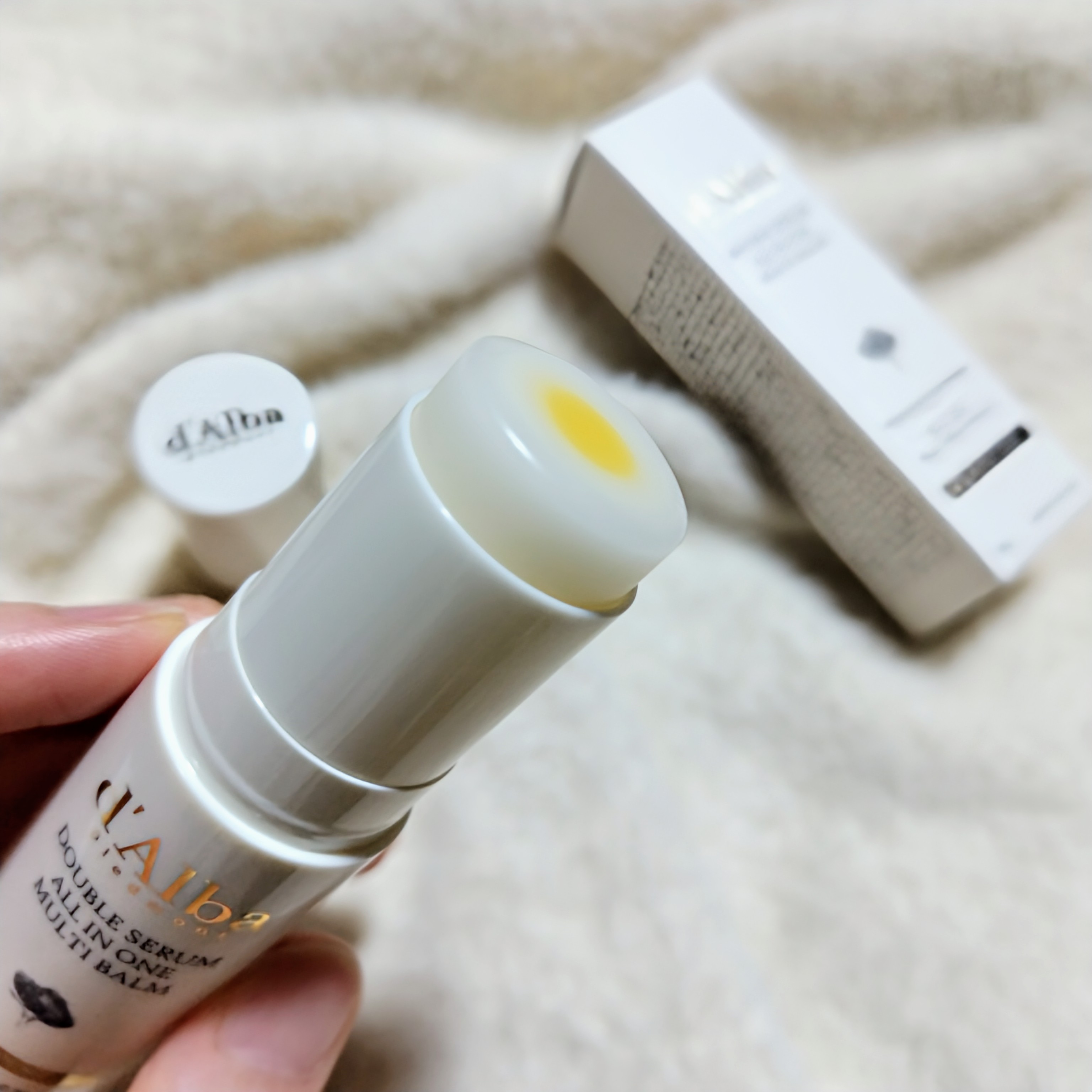 ダブルセラムオールインワンマルチバーム/ダルバ/フェイスバームを使ったクチコミ（2枚目）