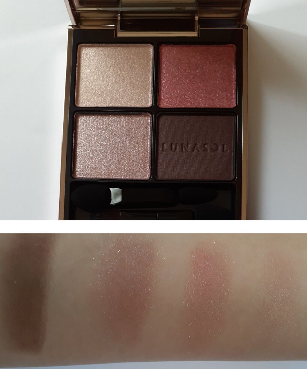 アイカラーレーション/LUNASOL/アイシャドウパレットを使ったクチコミ（2枚目）