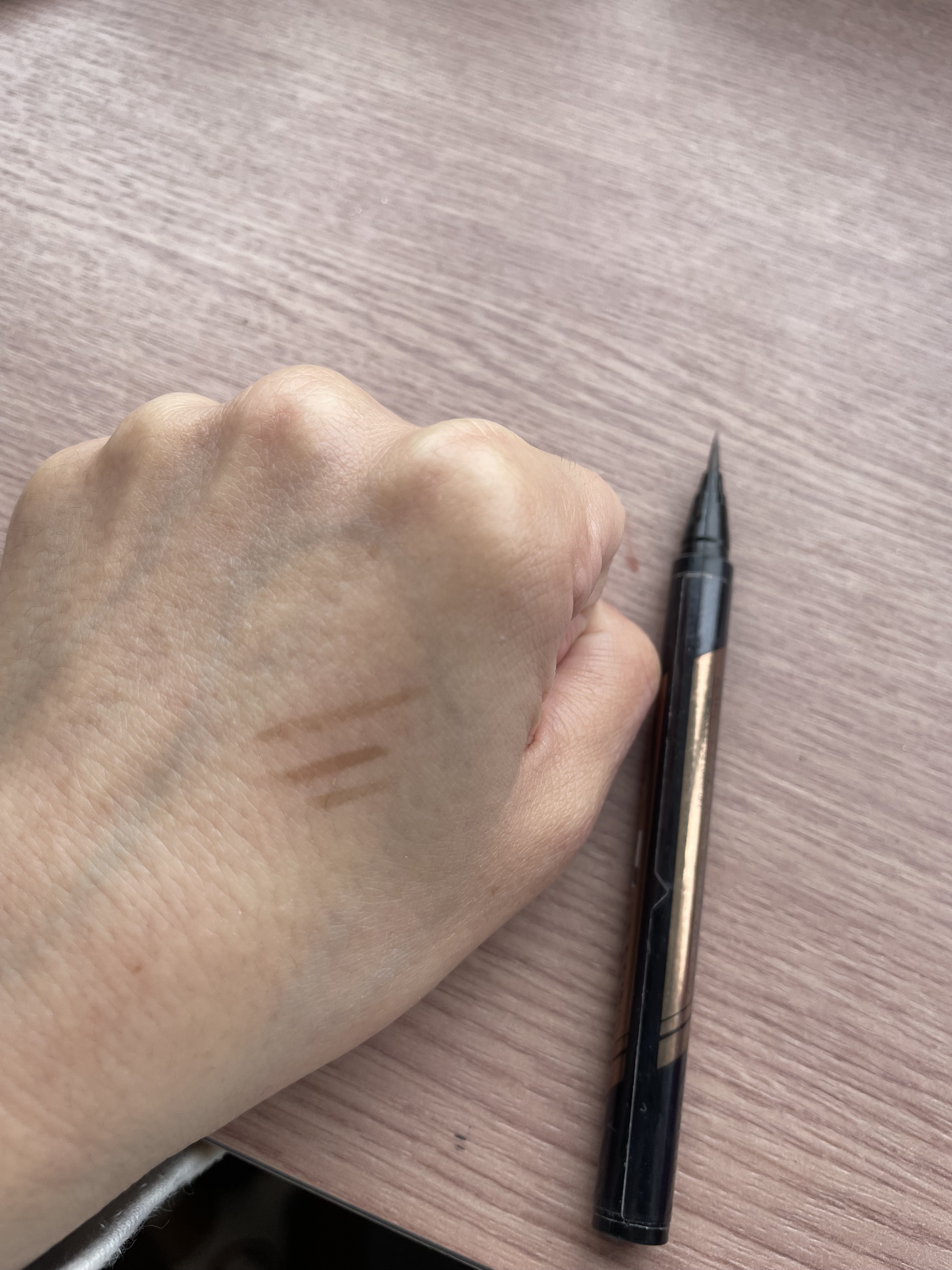 ダブルラインエキスパート/KATE/リキッドアイライナーを使ったクチコミ（3枚目）