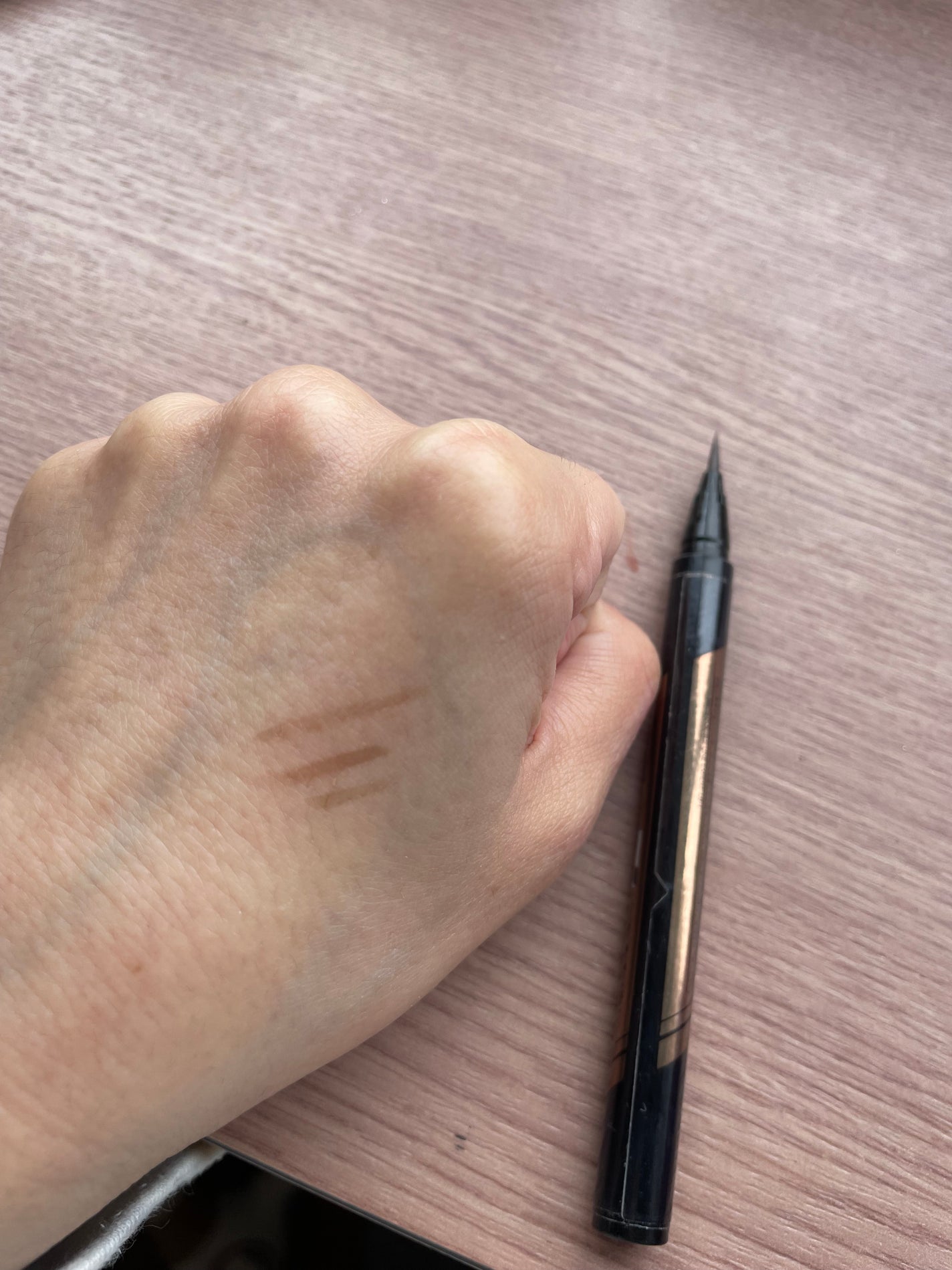 ダブルラインエキスパート/KATE/リキッドアイライナーを使ったクチコミ(3枚目)