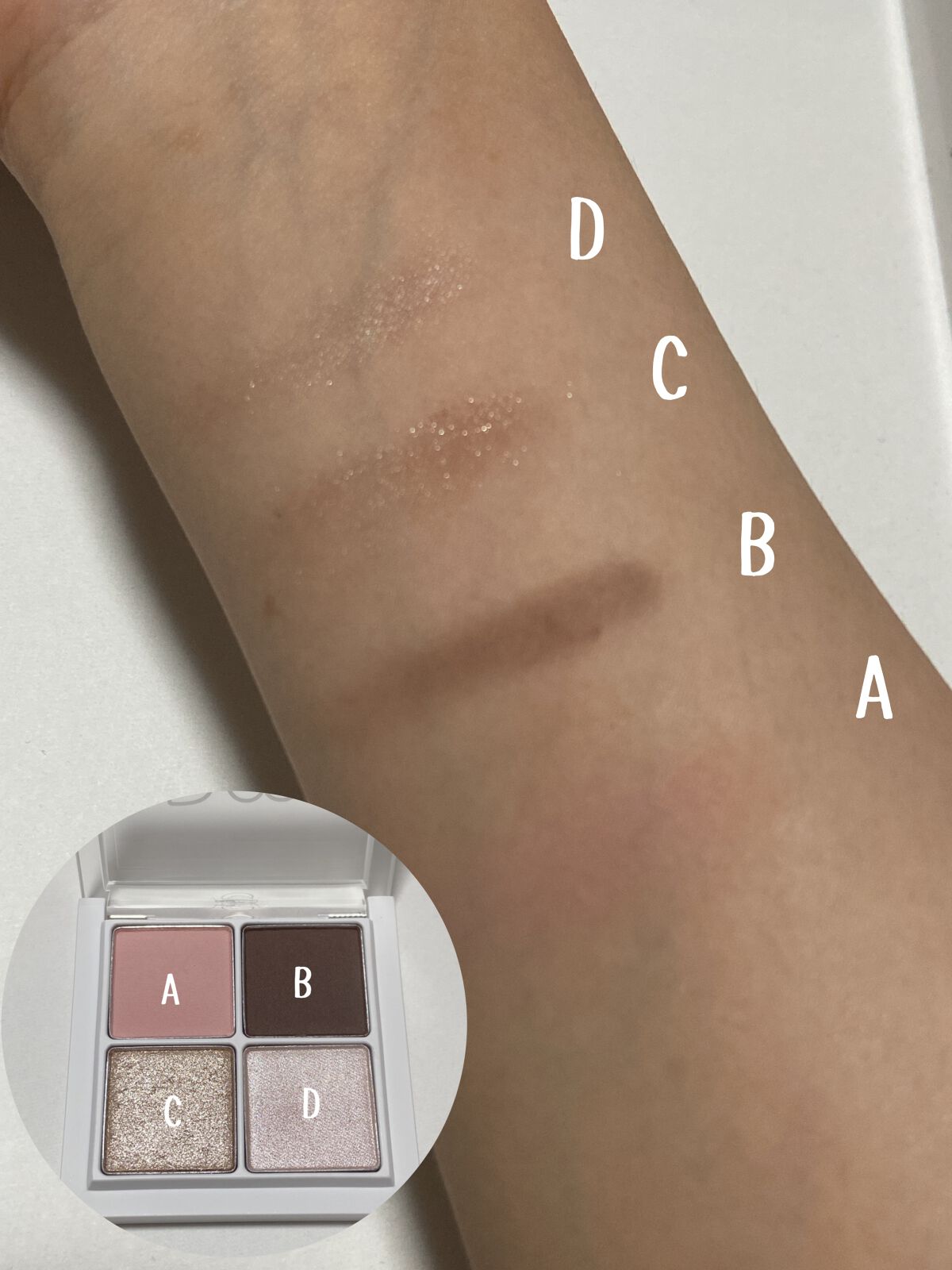 THE アイパレR/b idol/アイシャドウパレットを使ったクチコミ（2枚目）