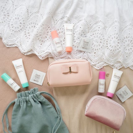 ミノン アミノモイスト 敏感肌・エイジングケアトライアルセット/ミノン/スキンケアキットを使ったクチコミ(1枚目)