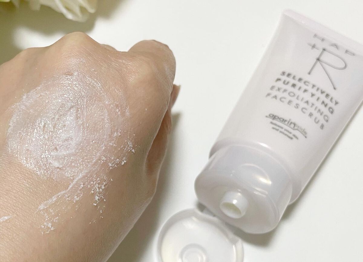 フェイススクラブ /HAP＋R/スクラブ・ゴマージュを使ったクチコミ（3枚目）