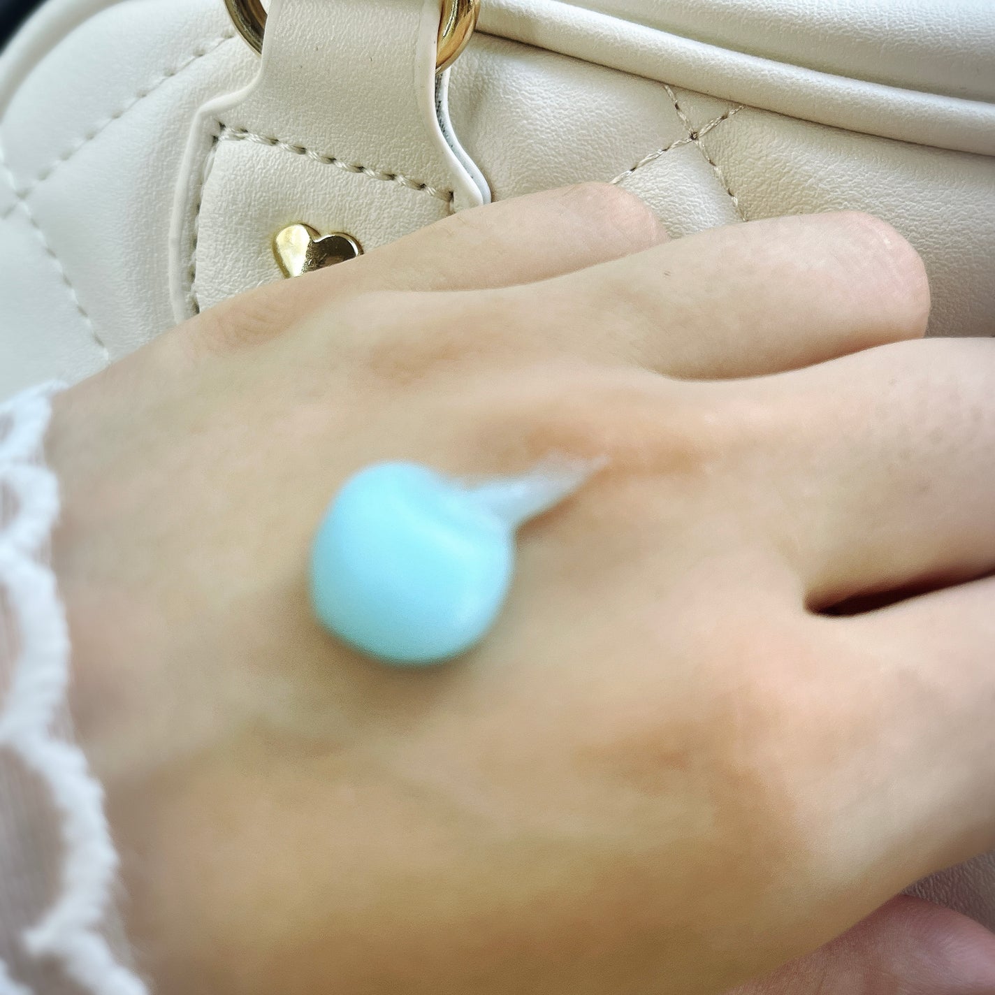 スムースソルベ ミントクールの香り/DAISO/ハンドクリームを使ったクチコミ(3枚目)