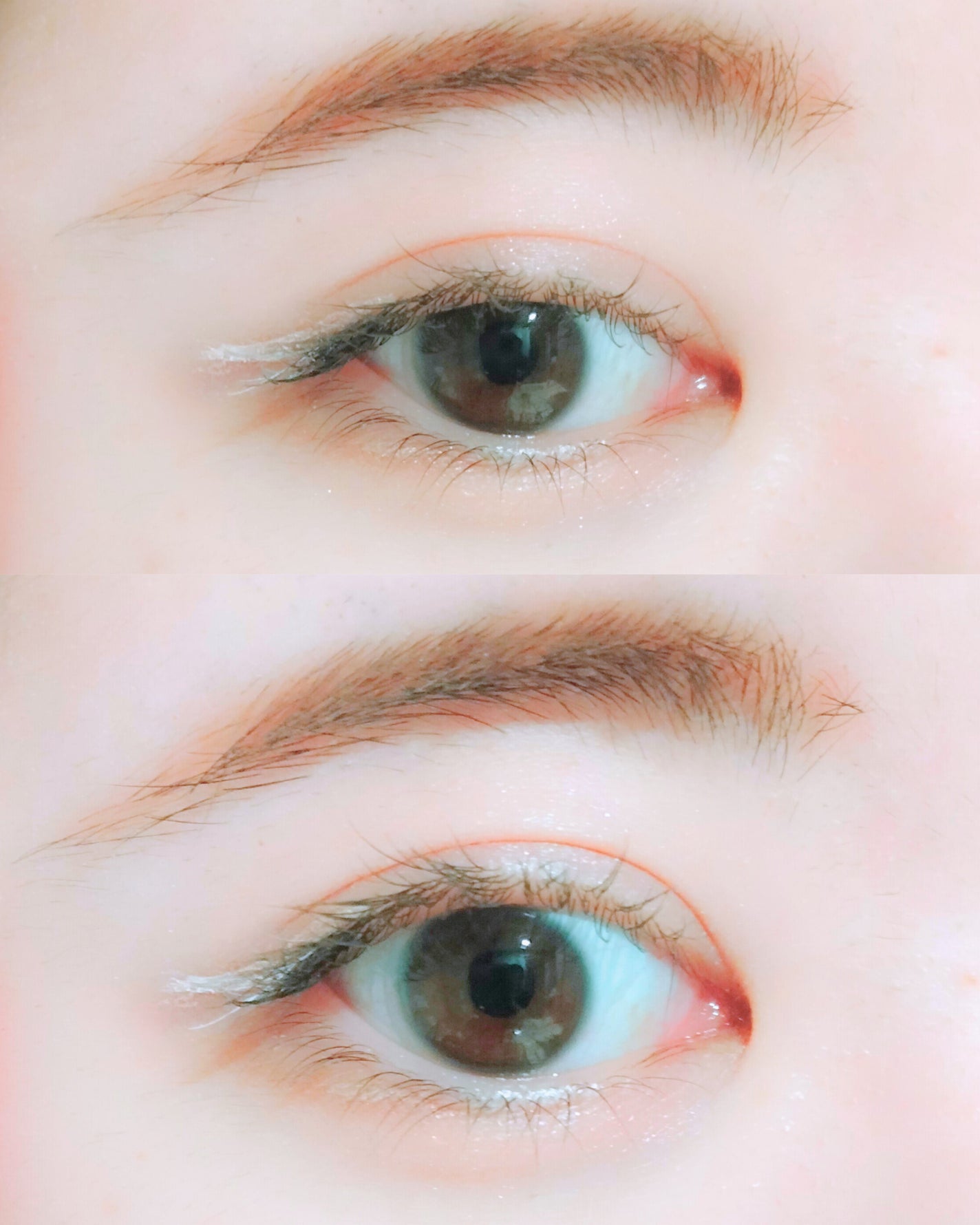 アイジェニックカラーライナー/CEZANNE/アイライナーを使ったクチコミ(4枚目)