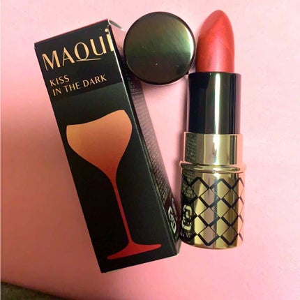 ルージュ ミニ RD606 キスインザダーク/マキアージュ/口紅を使ったクチコミ(1枚目)