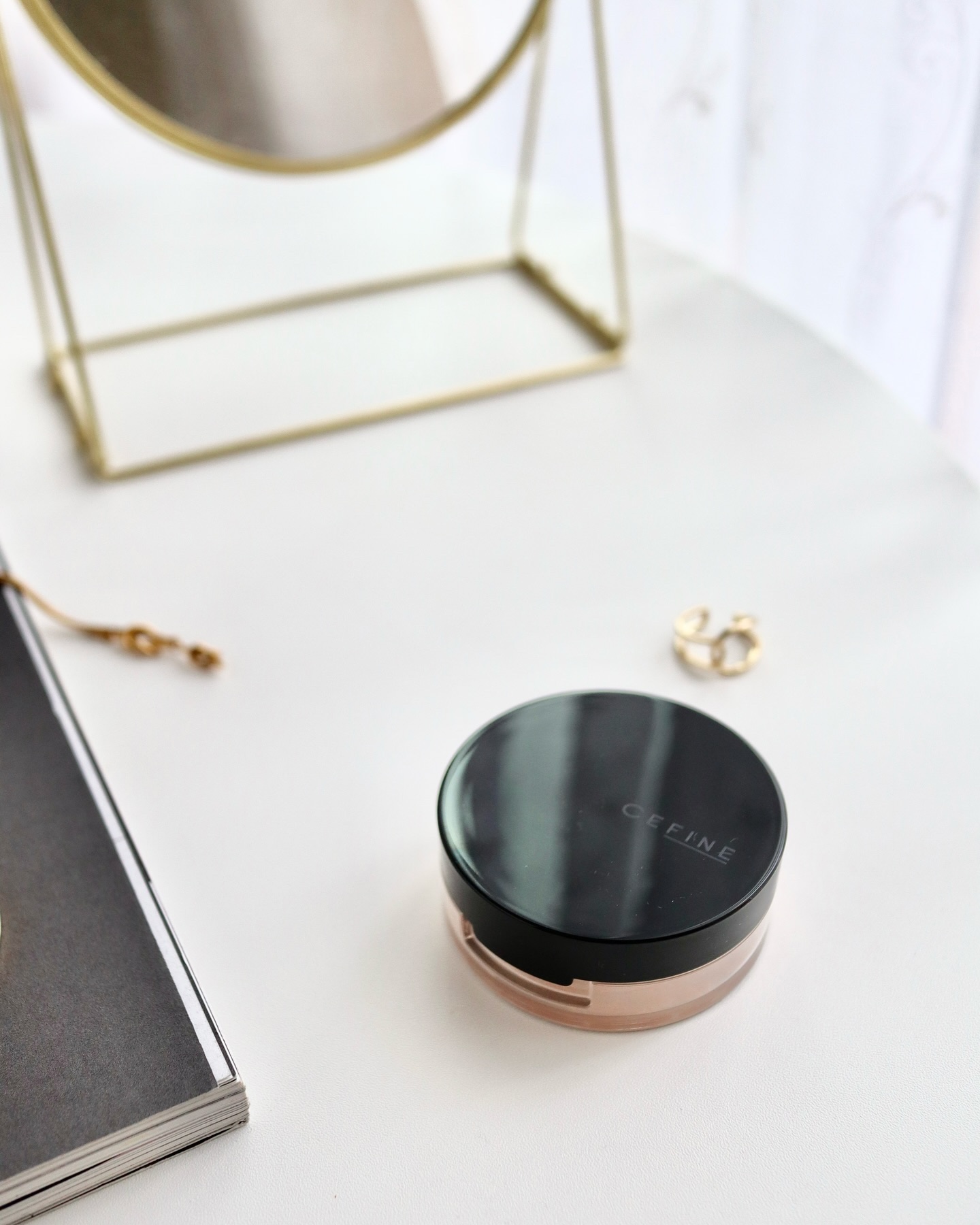 シルキーメイクキープフェイスパウダー/セフィーヌ/ルースパウダーを使ったクチコミ（3枚目）