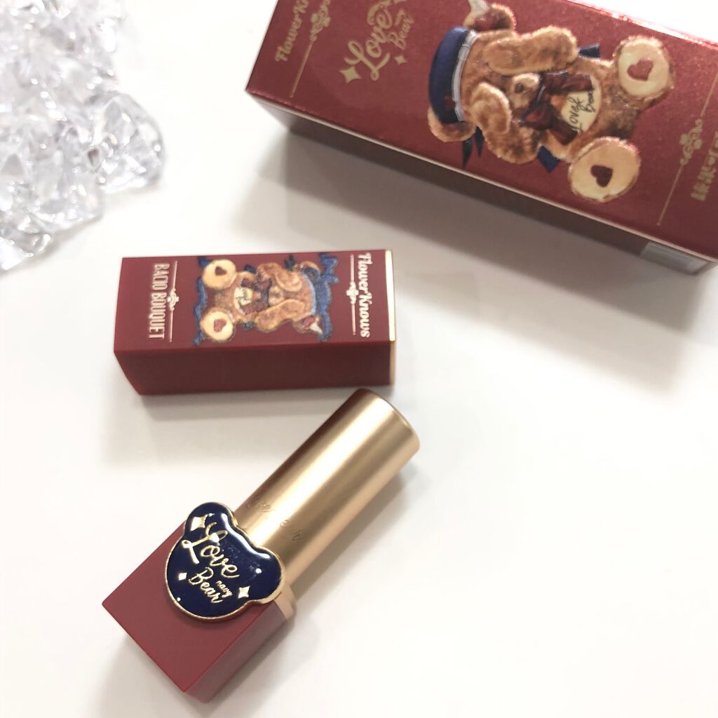 Love Bear マットリップスティック/FlowerKnows/口紅を使ったクチコミ（3枚目）