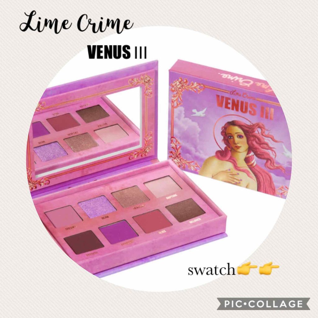 Venus III/Lime Crime(海外)/アイシャドウパレットを使ったクチコミ（1枚目）