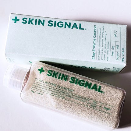ホワイト クレイ酵素クレンザー	/SKIN SIGNAL/洗顔パウダーを使ったクチコミ(1枚目)