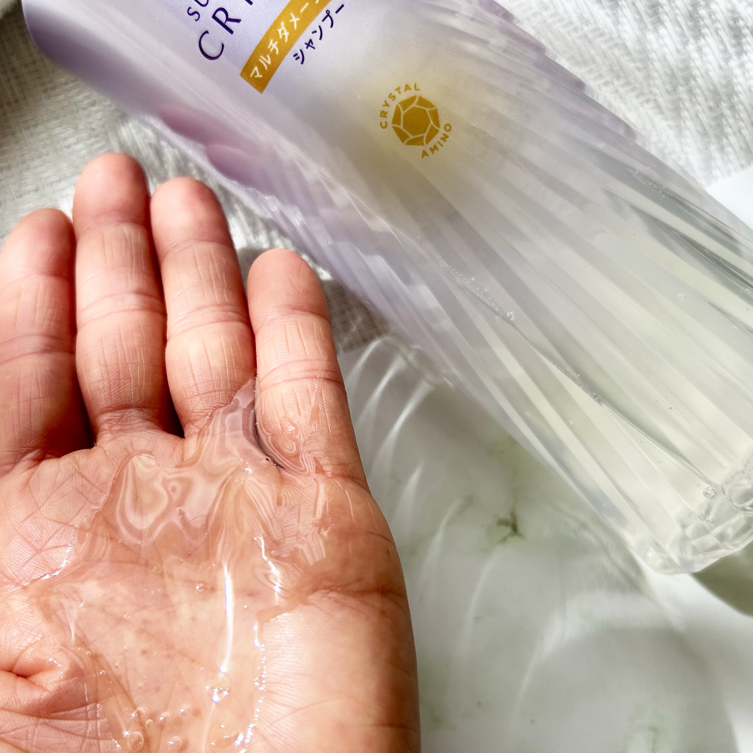 スーパーリッチクリスタル　マルチダメージリペア　シャンプー/トリートメント/LUX/市販シャンプーを使ったクチコミ（2枚目）