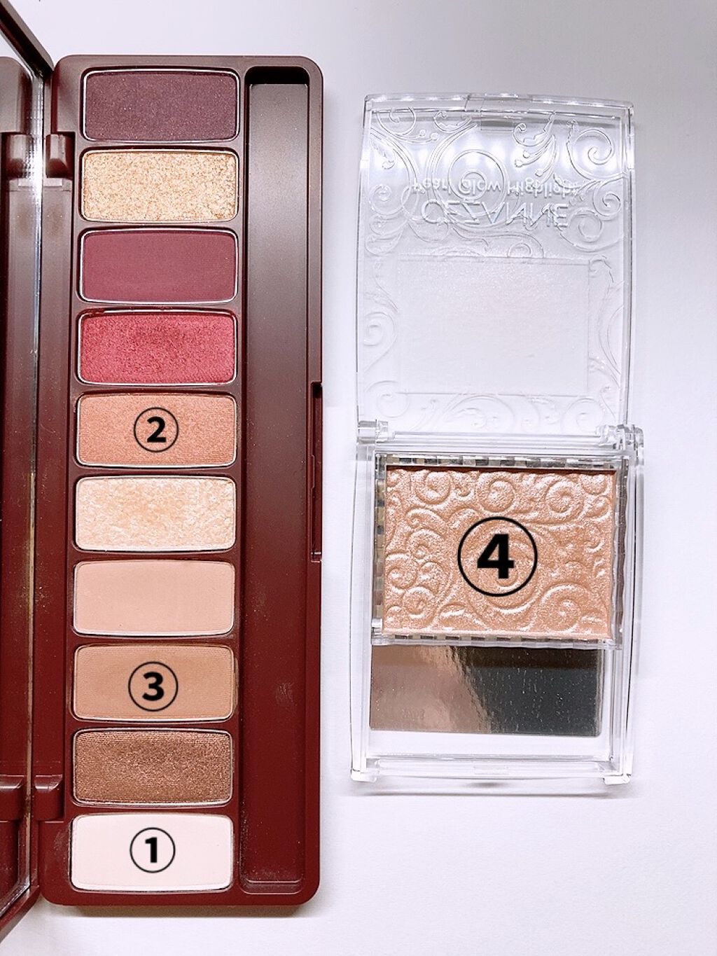 パールグロウハイライト/CEZANNE/パウダーハイライトを使ったクチコミ（3枚目）