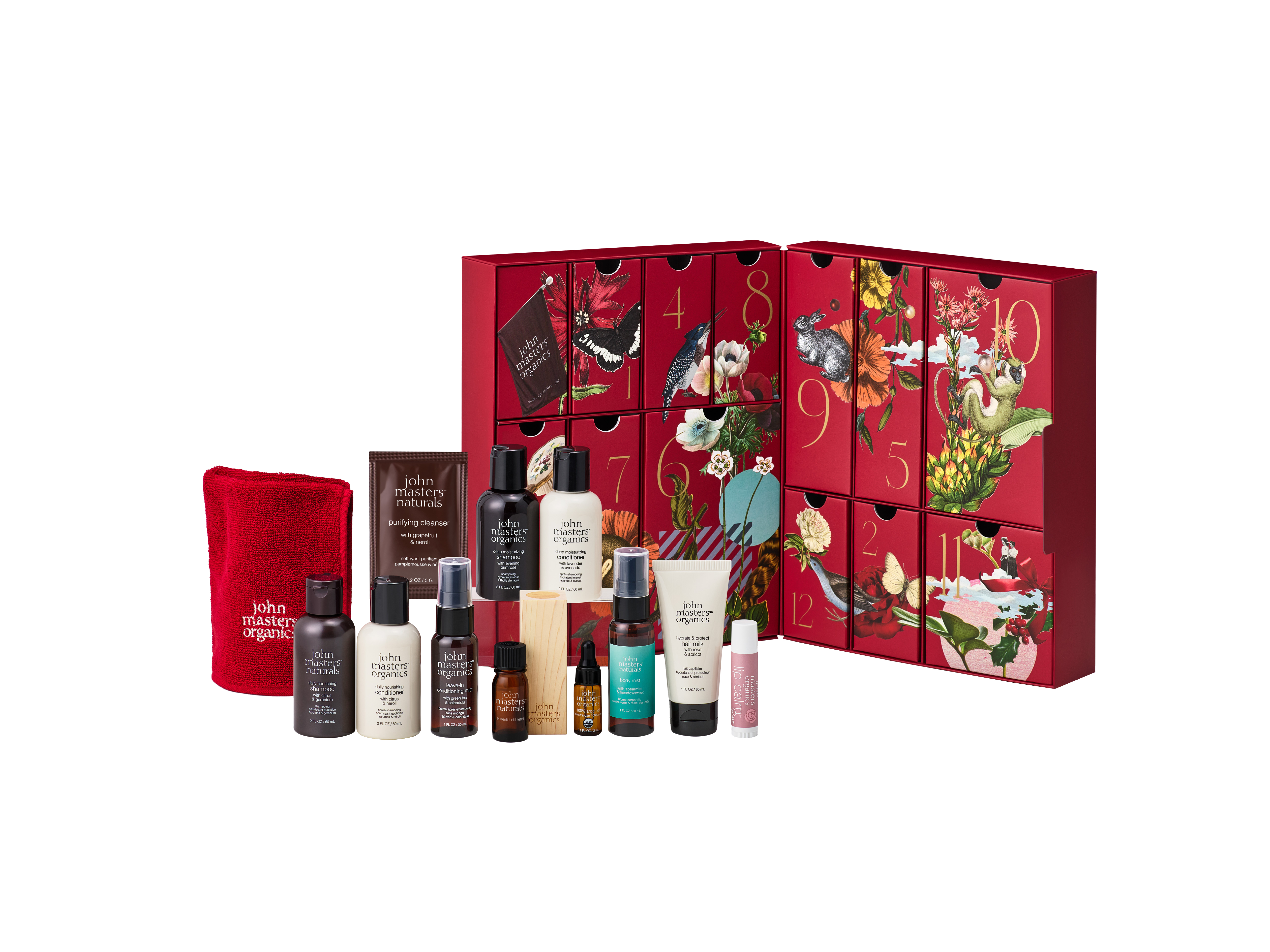 john masters organics　アドベントカレンダー2024 試してみた】advent calendar 2024 john masters organicsのリアルな