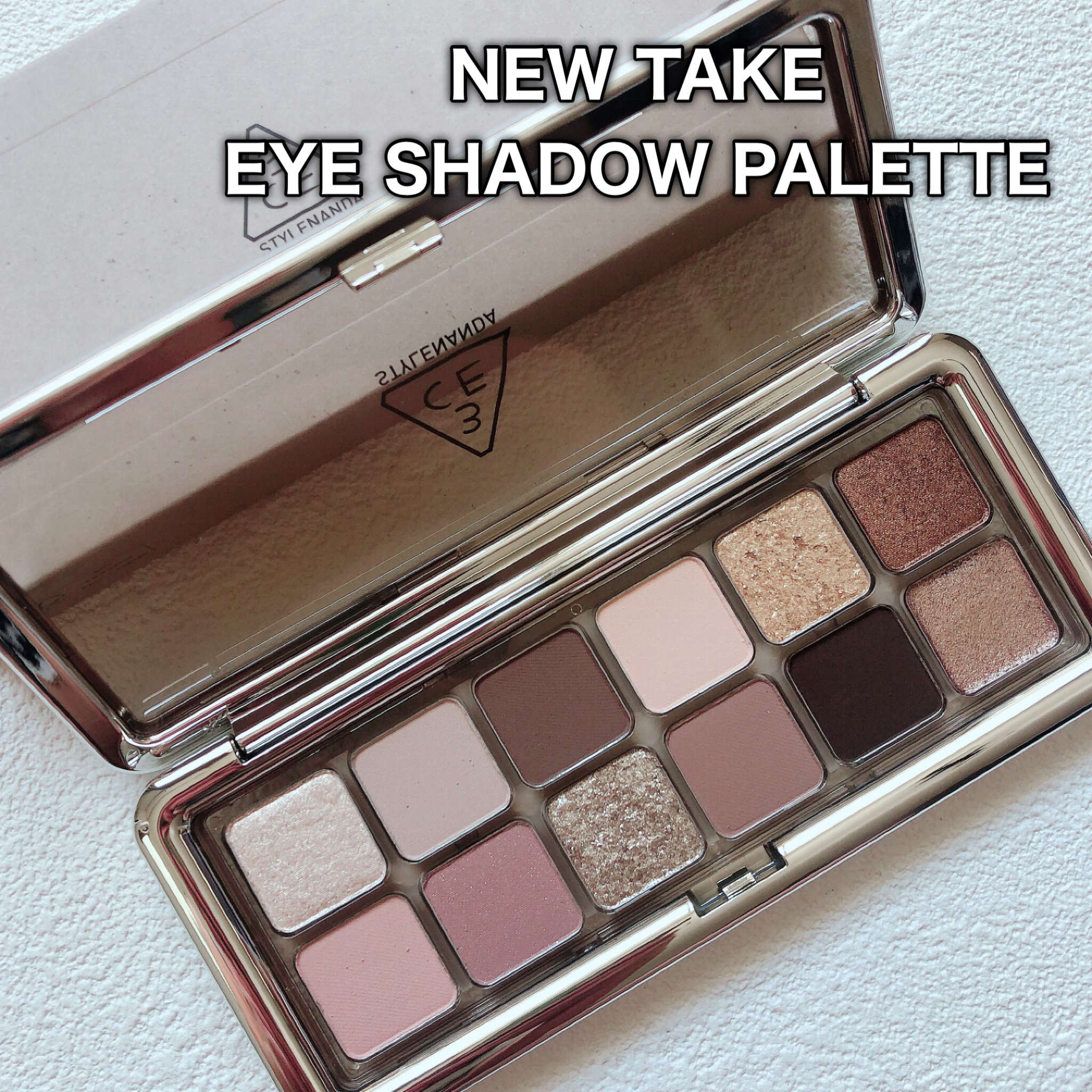 3CE ニューテイク アイシャドウパレット ローニュートラル (3CE ニューテイク アイシャドウパレット Ｂ)/3CE/アイシャドウパレットを使ったクチコミ（2枚目）