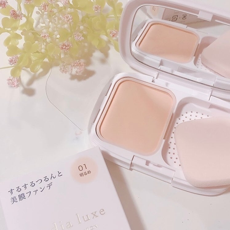 パウダーファンデーション/media luxe/パウダーファンデーションを使ったクチコミ(4枚目)