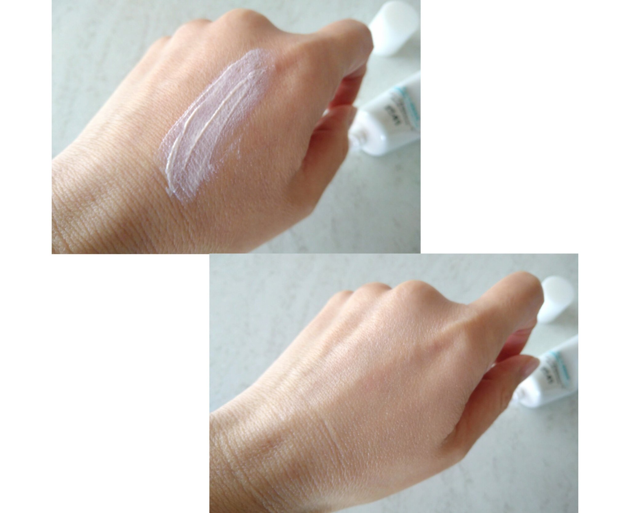 ファンデ負担防止ベース/キュレル/化粧下地を使ったクチコミ（3枚目）