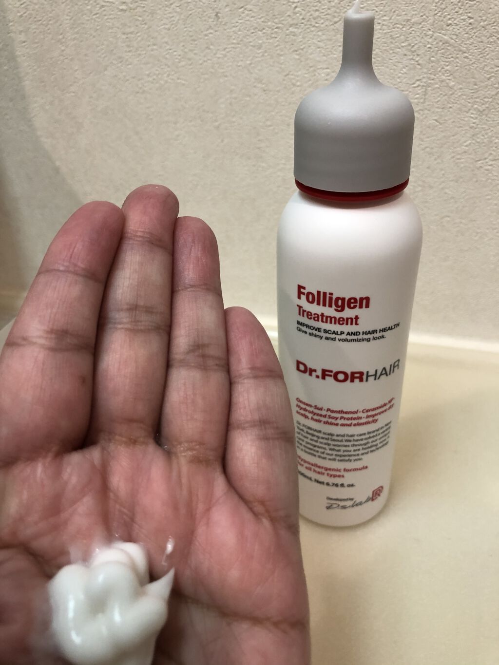 フォリゲン シャンプー／トリートメント/Dr.FORHAIR/市販シャンプーを使ったクチコミ（3枚目）