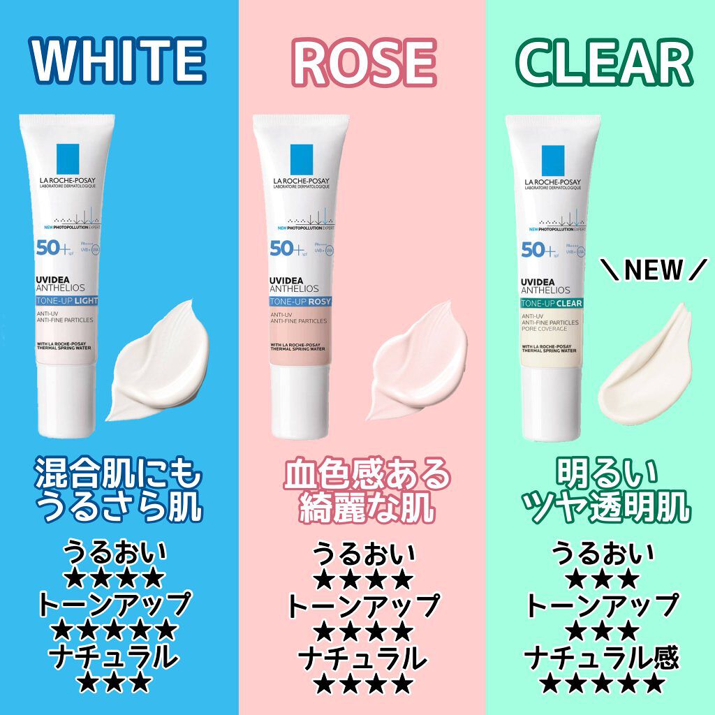 UVイデア XL プロテクショントーンアップ/ラ ロッシュ ポゼ/日焼け止めクリームを使ったクチコミ（3枚目）
