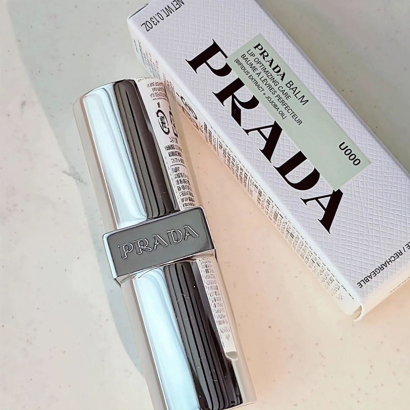 リップ バーム オプティマイジング ケア/PRADA BEAUTY/リップバームを使ったクチコミ(7枚目)