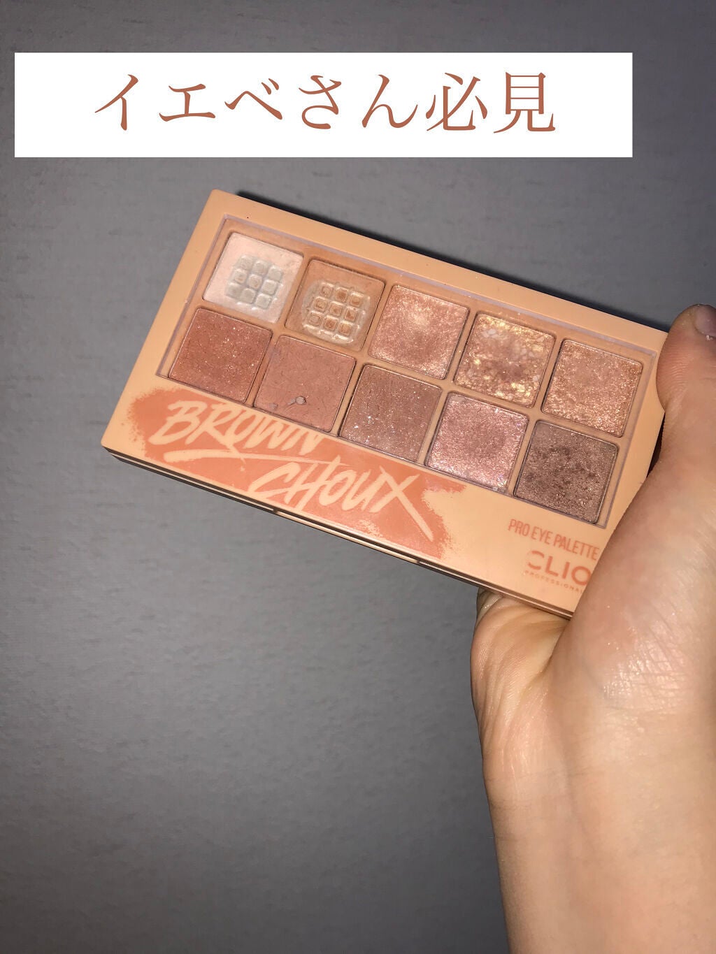 プロ アイ パレット/CLIO/アイシャドウパレットを使ったクチコミ(1枚目)