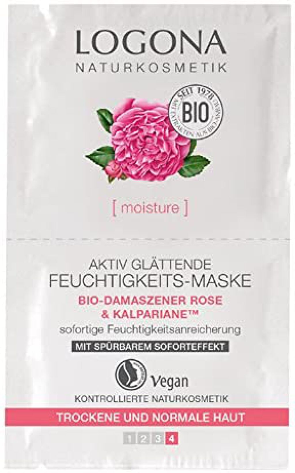 ロゴナ スムージング モイスチャーマスク ローズ