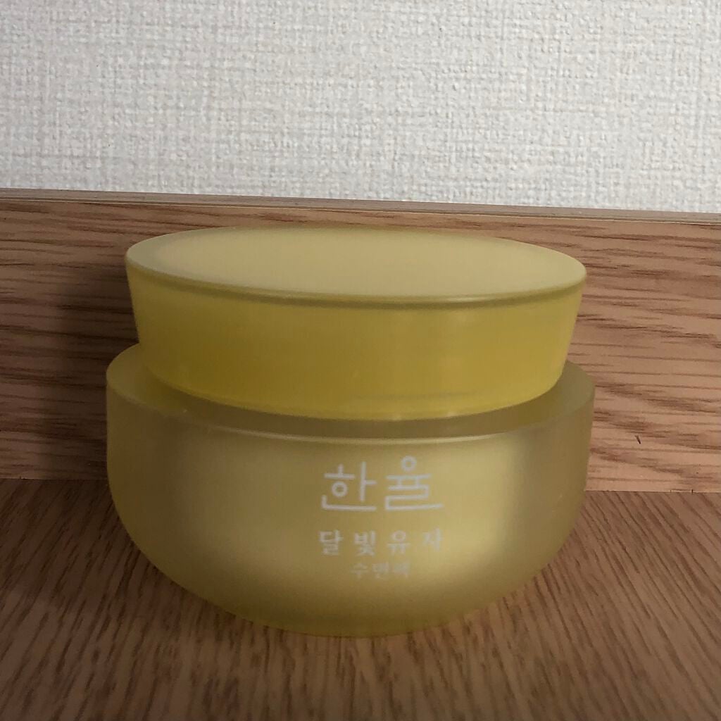 月光ゆず睡眠パック(旧バージョン)/HANYUL(ハンユル)/フェイスクリームを使ったクチコミ(1枚目)