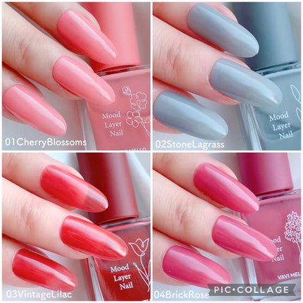 ムードレイヤーネイル/VAVI MELLO/マニキュアを使ったクチコミ(4枚目)