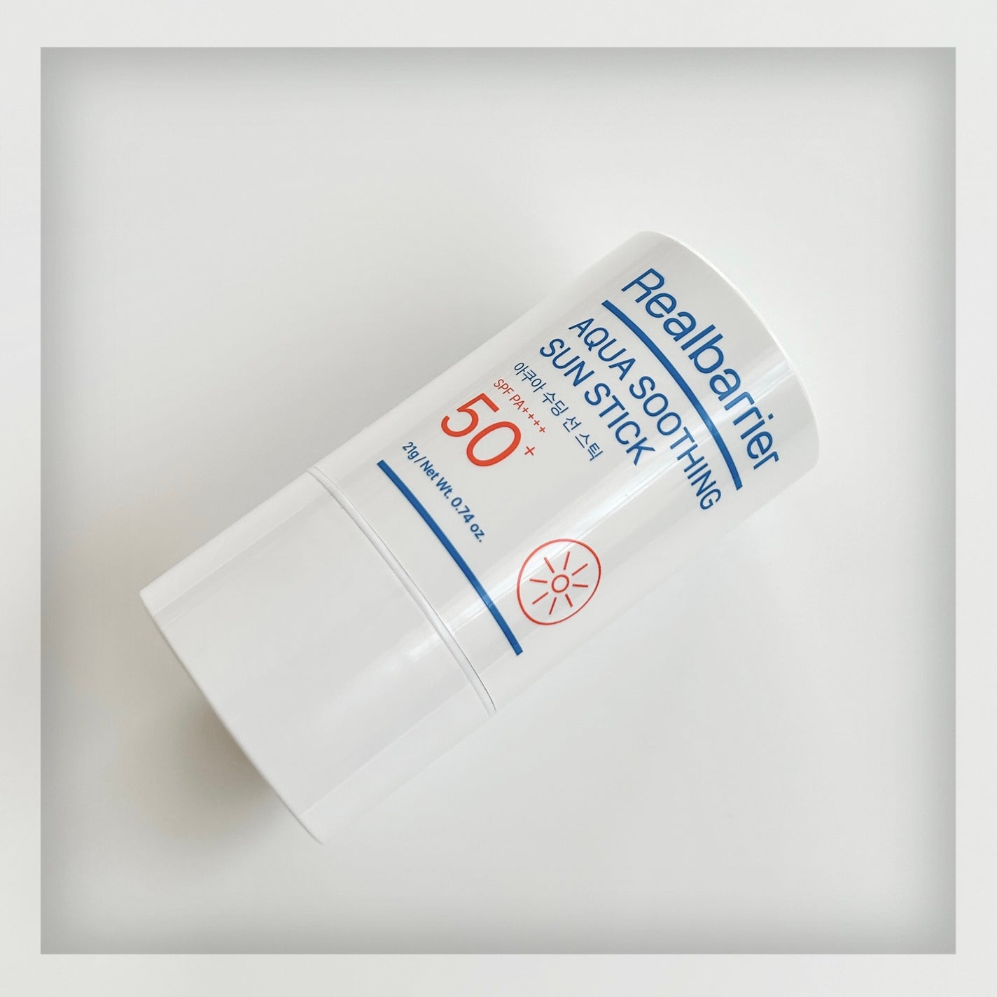 アクアスージングサンスティック/Real Barrier/日焼け止めスティックを使ったクチコミ(2枚目)