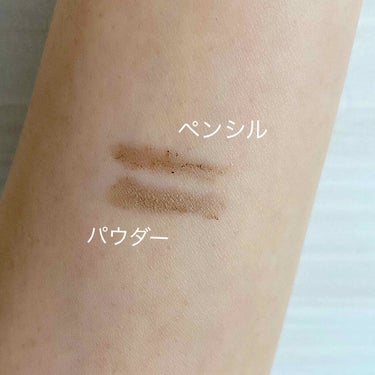 UR GLAM　3WAY EYEBROW PENCIL（3WAYアイブロウペンシル）/U R GLAM/アイブロウペンシルを使ったクチコミ（3枚目）