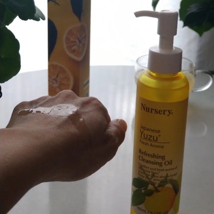 リフレッシングクレンジングオイル 日本柚子/Nursery(ナーセリー)/オイルクレンジングを使ったクチコミ(3枚目)