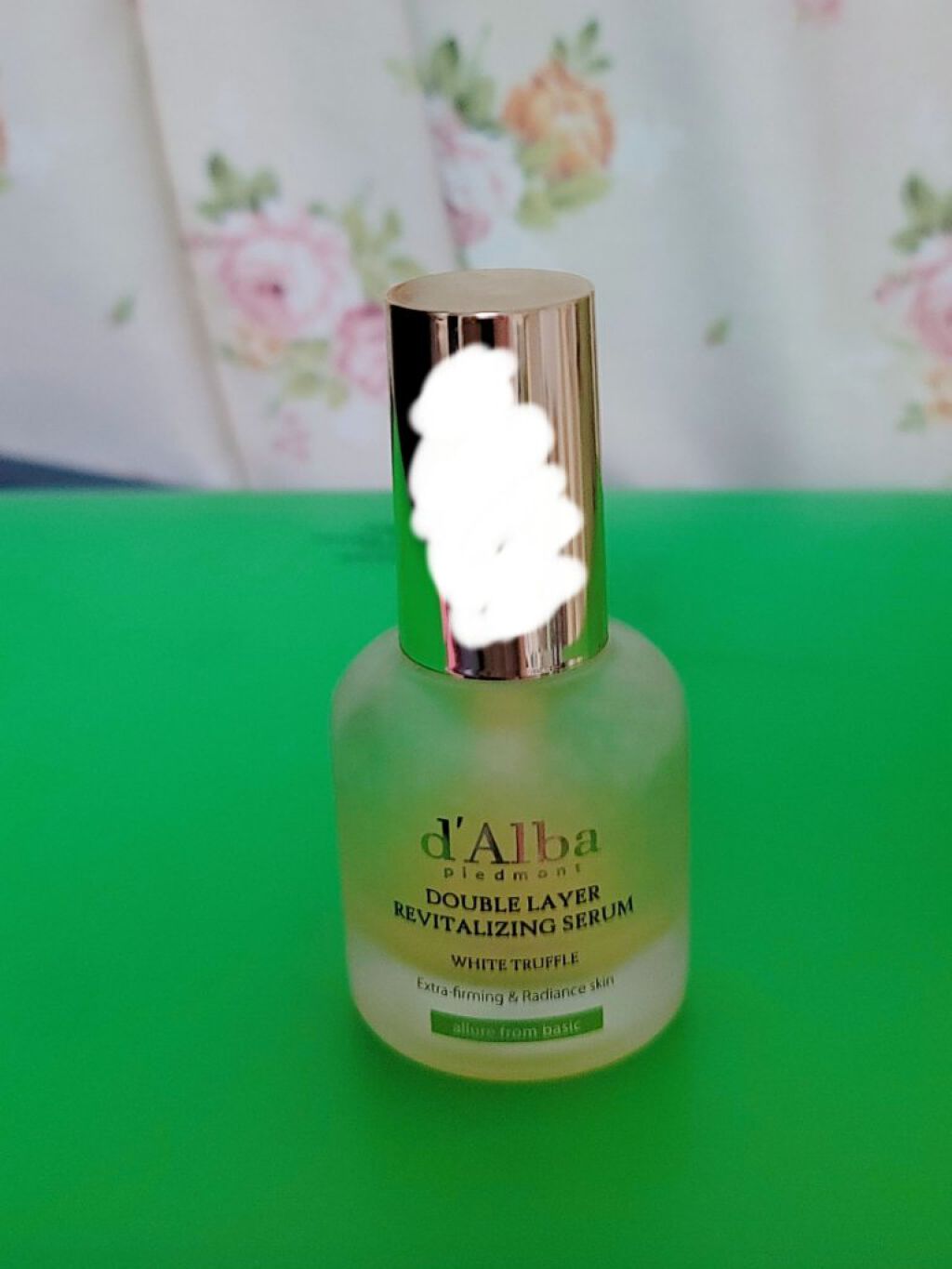 ホワイトトリュフダブルレイヤーリバイタライジングセラム/ダルバ/美容液を使ったクチコミ（1枚目）