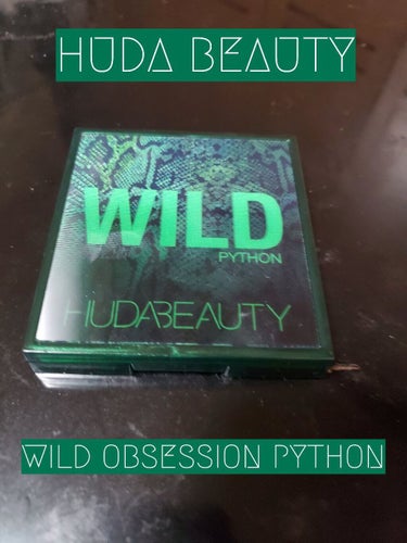 Huda Beauty WILD obsessionsのクチコミ「Huda BeautyのWILD obsessions Pythonのレビュー。
２枚目は静止.....」（1枚目）