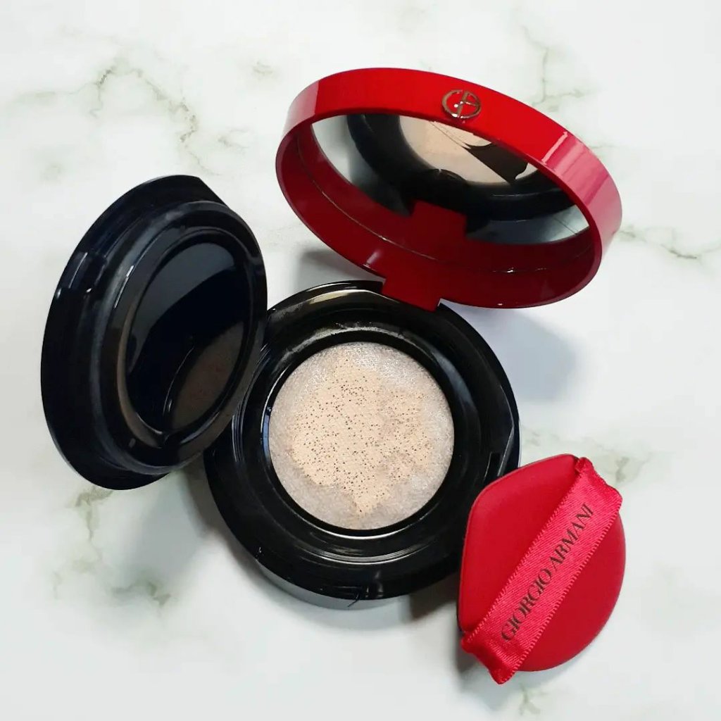 マイ アルマーニ トゥ ゴー クッション/ジョルジオ アルマーニ ビューティ/クッションファンデーションを使ったクチコミ（3枚目）