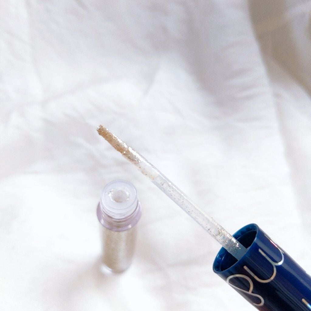 リキッド グリッター シャドウ/rom&nd/グリッターを使ったクチコミ(2枚目)