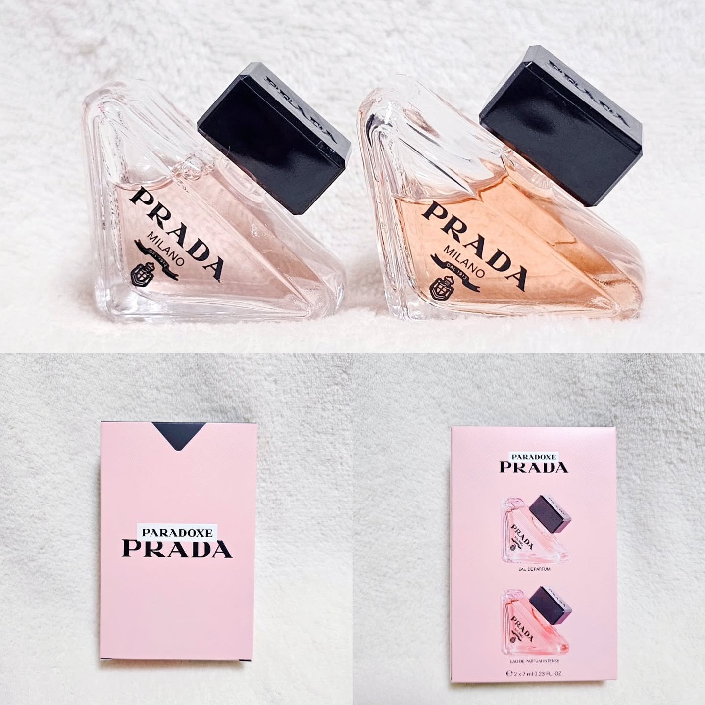 プラダ パラドックス ディスカバリー セット/PRADA BEAUTY/香水(レディース)を使ったクチコミ(1枚目)