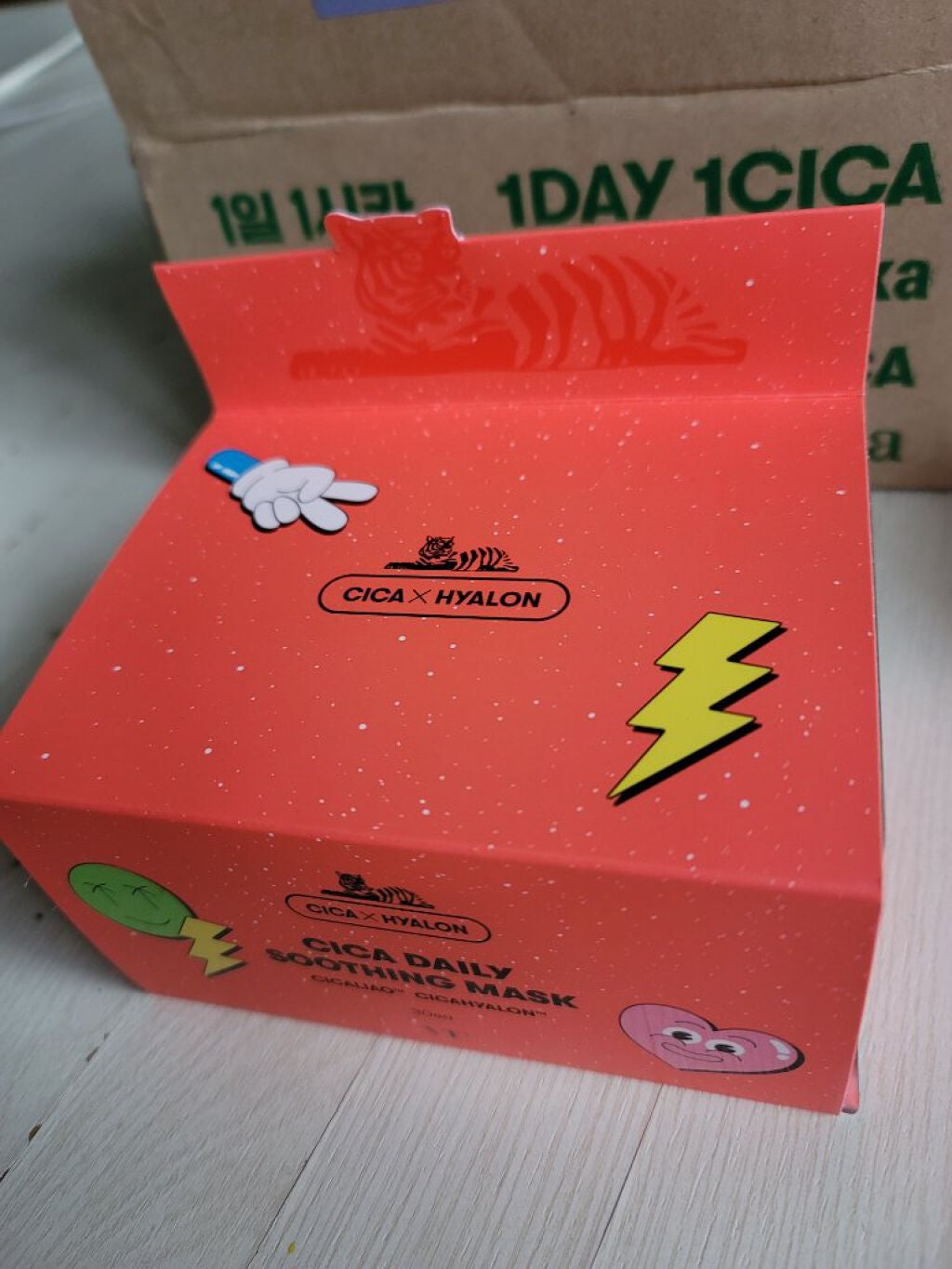 CICA デイリースージングマスク/VT/シートマスク・パックを使ったクチコミ(1枚目)