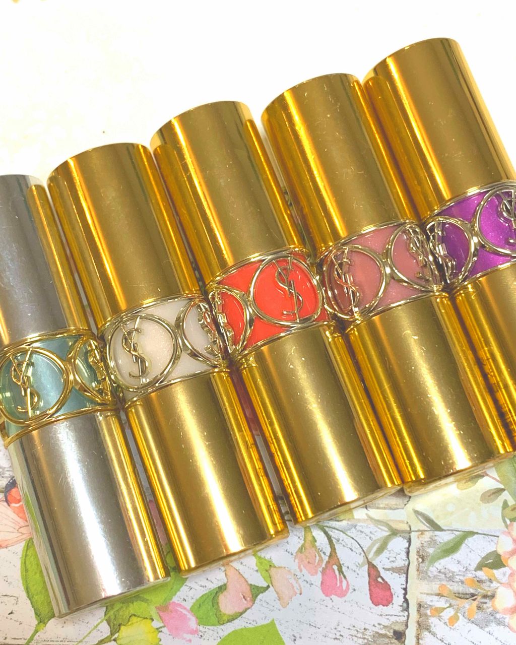 ルージュ ヴォリュプテ シャイン/YVES SAINT LAURENT BEAUTE/口紅を使ったクチコミ（1枚目）