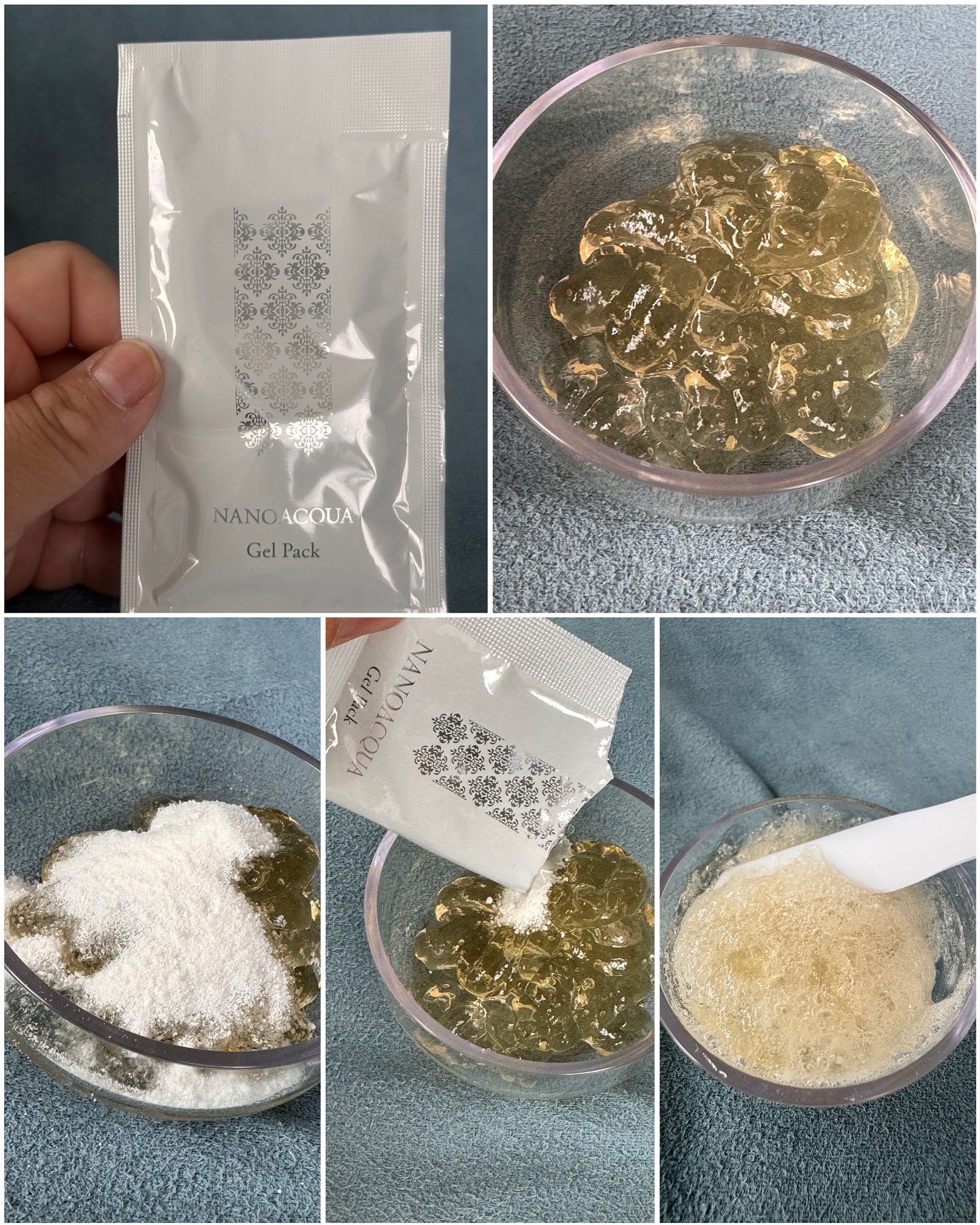 炭酸ジェルパック/NANO ACQUA/洗い流すパック・マスクを使ったクチコミ（3枚目）