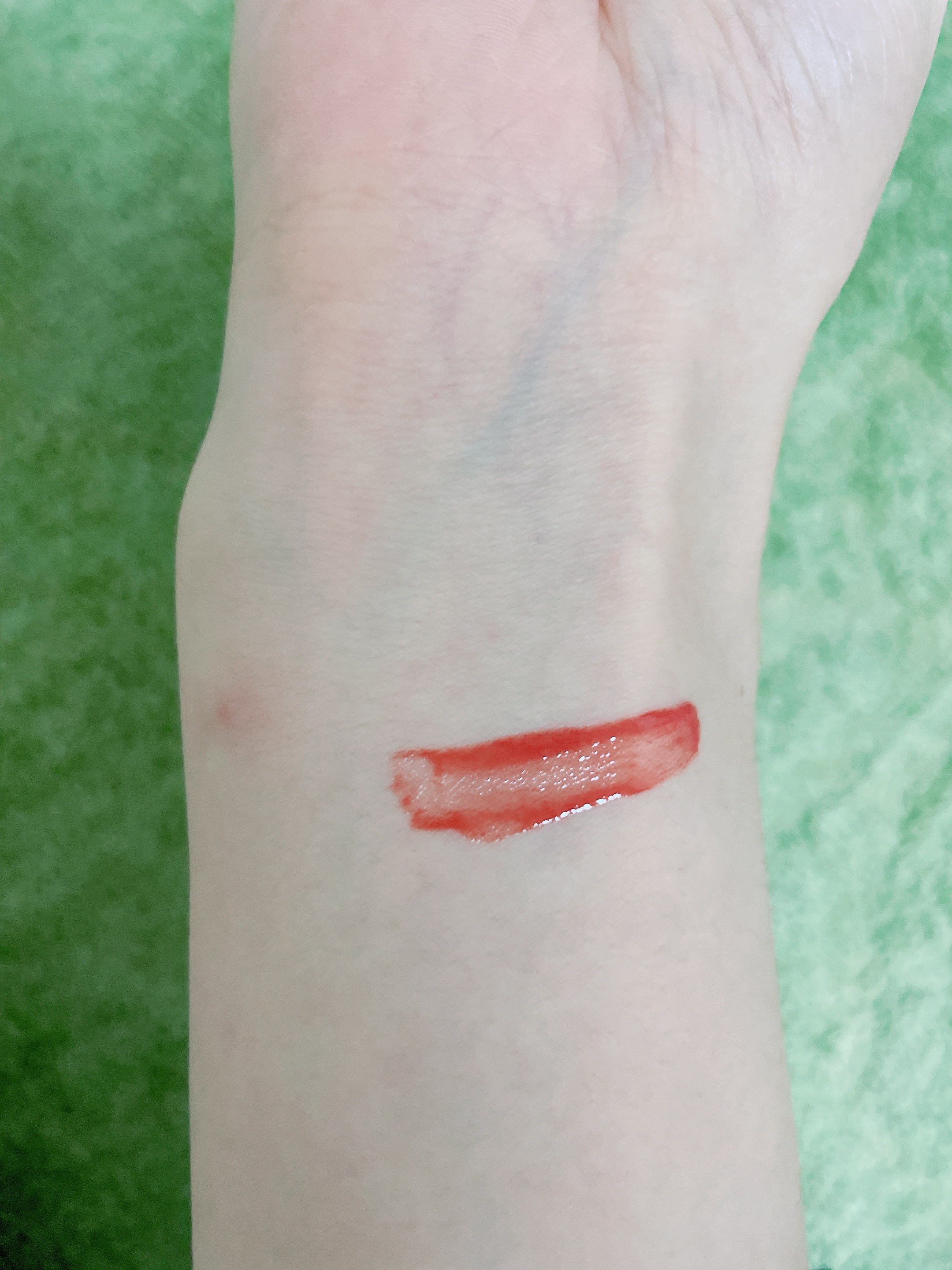 ネンマクフェイク リキッド PK830  フラミンゴの純情/Visée/口紅を使ったクチコミ（2枚目）