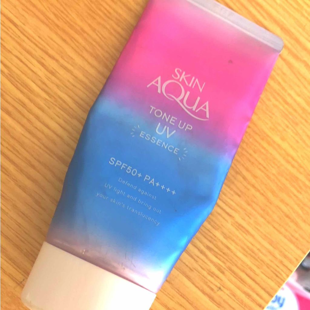 スキンアクア トーンアップUVエッセンス/スキンアクア/日焼け止めクリームを使ったクチコミ(1枚目)