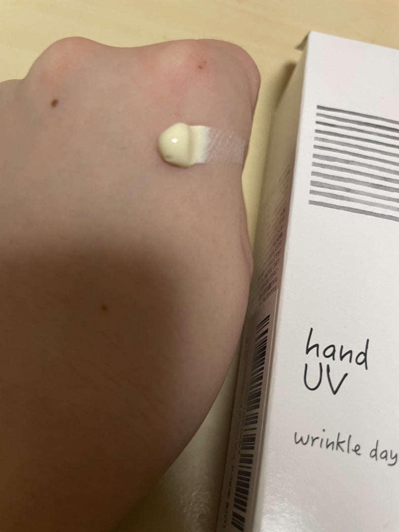 ハンド UV リンクルデイクリーム W/ナリスアップ/ハンドクリームを使ったクチコミ(2枚目)