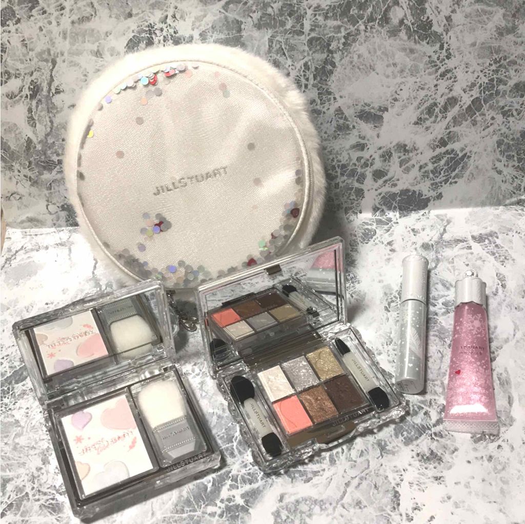 ホワイトラブストーリー コレクション (クリスマスコフレ 2018)/JILL STUART/メイクアップキットを使ったクチコミ（1枚目）
