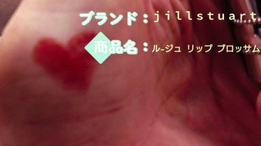 ジルスチュアート ルージュ リップブロッサム/JILL STUART/口紅を使ったクチコミ（4枚目）