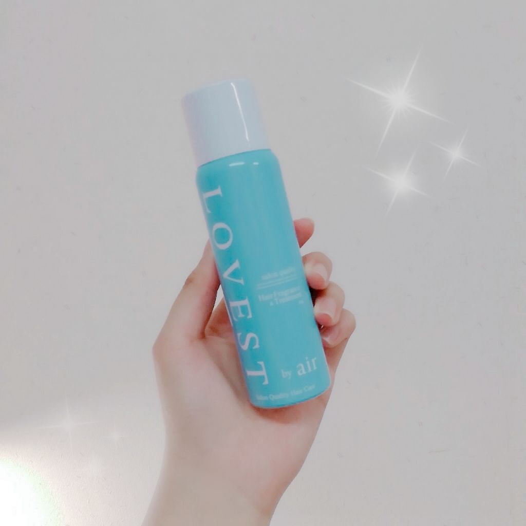 LOVEST by air サロンクオリティーヘアケアヘアフレグランス＆トリートメントスプレー ルミエールブルー/サロンシャンプー/ヘアスプレーを使ったクチコミ（1枚目）