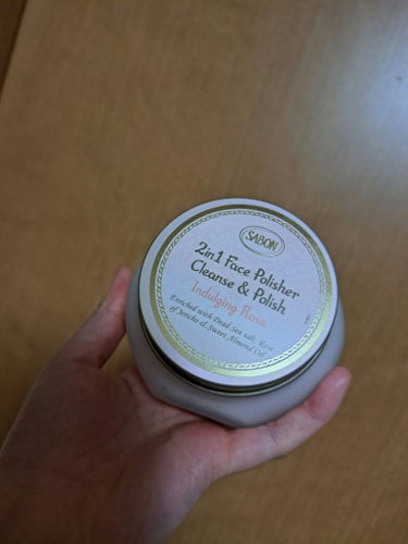 SABON フェイスポリッシャー インダルジングのクチコミ「SABON
フェイスポリッシャー インダルジング

綺麗に洗い落としながらも、乾燥しない、とて.....」（2枚目）