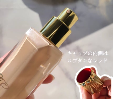 クリスチャン ルブタン タンフェティッシュ ルフルイドのクチコミ「マミ様が紹介するのを知って
欲しくなって買ったルブタンコスメ💋
✔️Christian Lo.....」(3枚目)